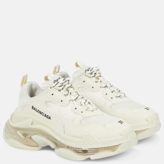 Designer kaufen Balenciaga Triple S Turnschuhe weiß