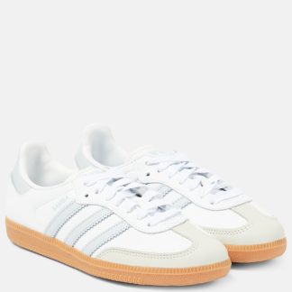 Großhandel Luxus Adidas Samba OG Leder Turnschuhe weiß