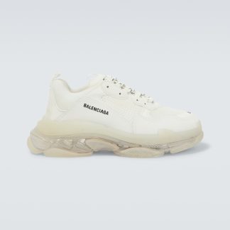 Großhandel Luxus Balenciaga Triple S Turnschuhe weiß