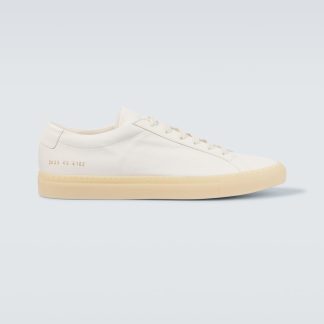 Großhandel Luxus Common Projects Achilles Leder Turnschuhe weiß