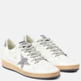 Großhandel Luxus Golden Goose Ball Star Leder Turnschuhe weiß