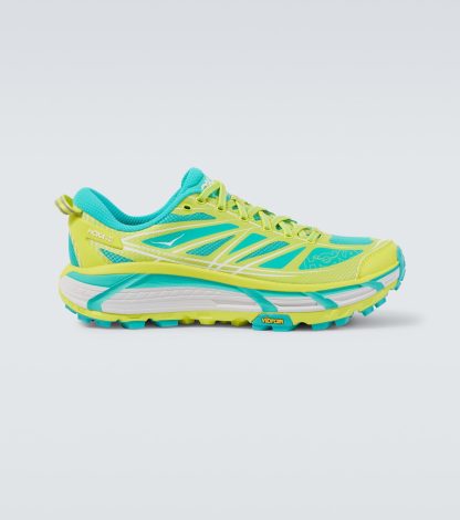 Großhandel Luxus Hoka One One Mafate Speed 2 Trailrunning-Schuhe gelb