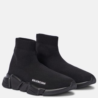 Großhandelsdesigner Balenciaga Speed Turnschuhe schwarz