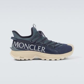 Großhandelsdesigner Moncler TrailGrip Lite 2 Turnschuhe schwarz