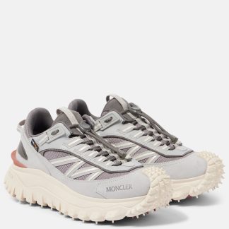 Großhandelsdesigner Moncler Trailgrip Leder Trailrunning-Schuhe rosa