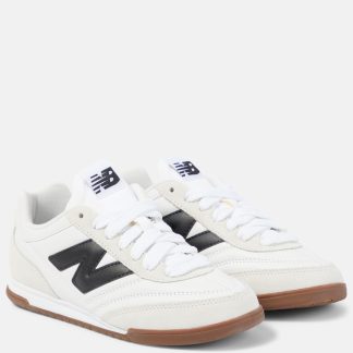 Luxus kaufen New Balance RC42 Leder Turnschuhe weiß