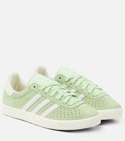 Mode-Luxus Adidas Gazelle 85 Wildleder Turnschuhe grün