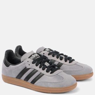 Mode-Luxus Adidas Samba OG Wildleder Turnschuhe grau