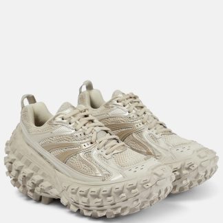 Mode-Luxus Balenciaga Bouncer Mesh Turnschuhe beige