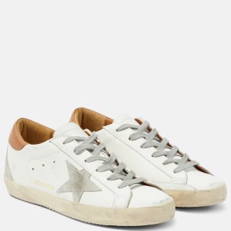 Mode-Luxus Golden Goose Super-Star Leder Turnschuhe mehrfarbig