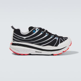 Mode-Luxus Hoka One One Stinson EVO OG Trailrunning-Schuhe schwarz