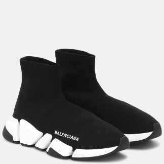 Modedesigner Balenciaga Speed 2.0 Turnschuhe schwarz