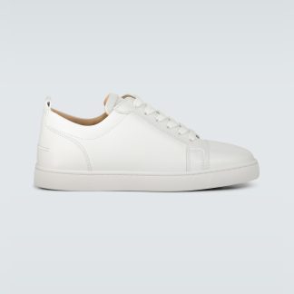 Modedesigner Christian Louboutin Louis Junior Turnschuhe weiß