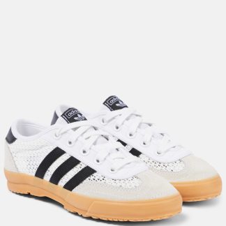 Replik-Designer Adidas Tischtennisschuhe mit Wildlederbesatz mehrfarbig