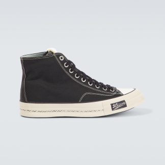 Replik-Designer Visvim Skagway High-Top Turnschuhe schwarz