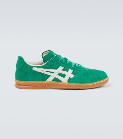 billiger Luxus Asics x Hay Skyhand OG Leder Turnschuhe grün