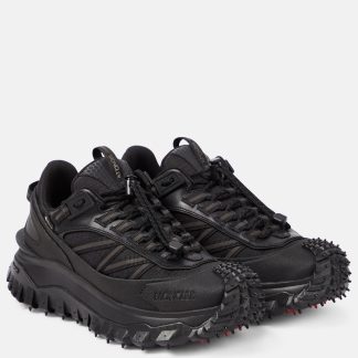 billiger Luxus Moncler TrailGrip GTX Turnschuhe schwarz