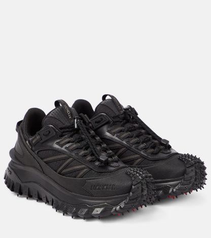 billiger Luxus Moncler TrailGrip GTX Turnschuhe schwarz