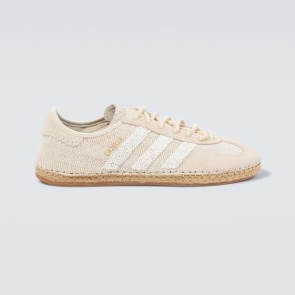 falscher Luxus Adidas x CLOT Gazelle gestrickte Turnschuhe beige