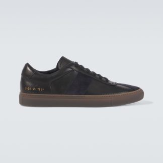 falscher Luxus Common Projects Tennissneaker aus Wildleder