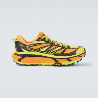 falscher Luxus Hoka One One Mafate Speed 2 Trailrunning-Schuhe orange