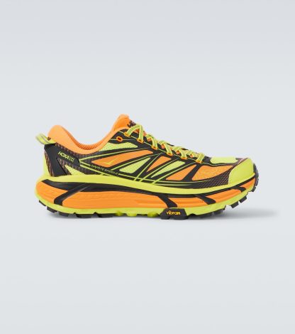 falscher Luxus Hoka One One Mafate Speed 2 Trailrunning-Schuhe orange