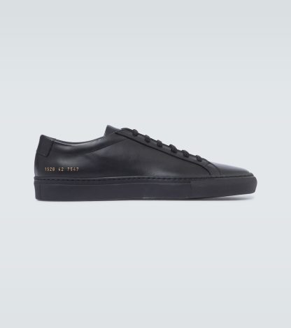 gefälschter Designer Common Projects Original Achilles Low Turnschuhe schwarz