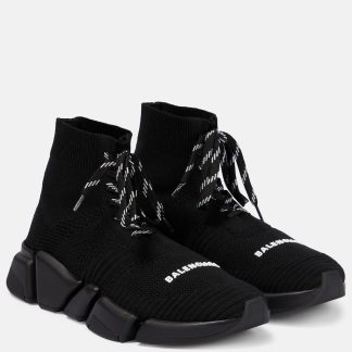 heißer Verkauf Designer Balenciaga Speed 2.0 Turnschuhe schwarz