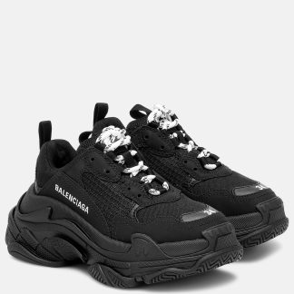 heißer Verkauf Designer Balenciaga Triple S Turnschuhe schwarz