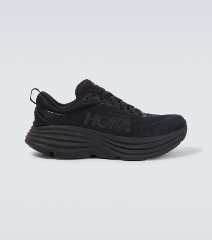 heißer Verkauf Designer Hoka One One Bondi 8 Laufschuhe schwarz