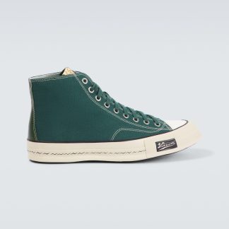 heißer Verkauf Luxus Visvim Skagway High-Top Turnschuhe grün